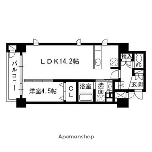 グランプレジール泉中央【311号室】の間取り