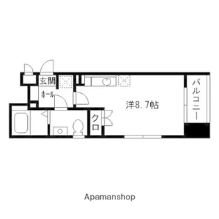 コンフォート上杉【1003号室】の間取り