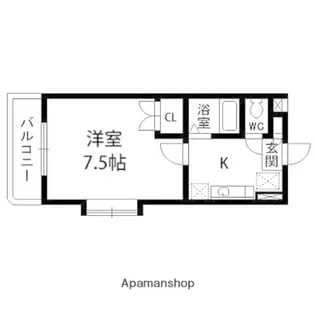 HOUSE2020【101号室】の間取り