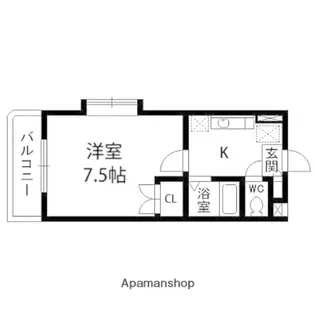 HOUSE2020【105号室】の間取り