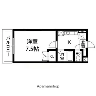 HOUSE2020【302号室】の間取り
