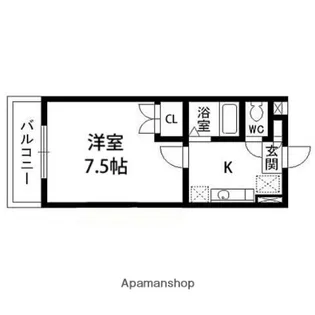 HOUSE2020【103号室】の間取り