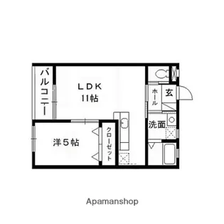 ボアソルテ【103号室】の間取り