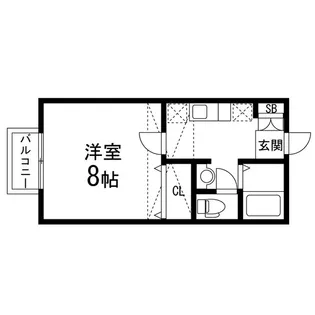 コリーヌ南光台Ⅰ番館【1階】の間取り