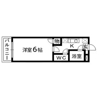 アクティブパレス百合ヶ丘C7【02号室】の間取り