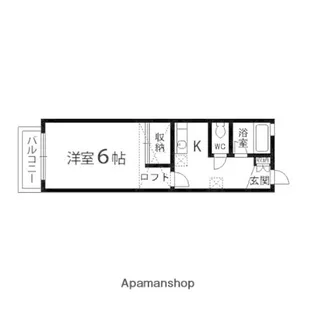 セジュール57【202号室】の間取り