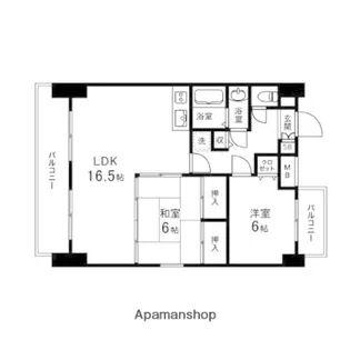 グレース・プレジオⅡ【701号室】の間取り