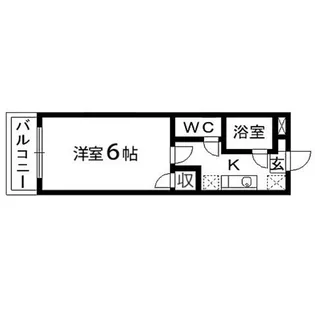 アクティブパレス百合ヶ丘A10【05号室】の間取り