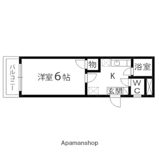 アクティブパレス百合ヶ丘A10【11号室】の間取り