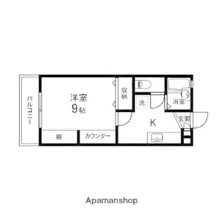 メゾン シャルム【206号室】の間取り