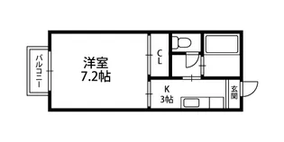 フレール中山1番館【2階】の間取り