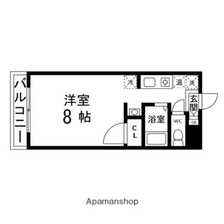メゾン・ド・サクレ【105号室】の間取り