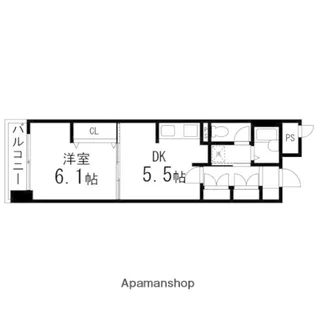 プリミエール高松【103号室】の間取り
