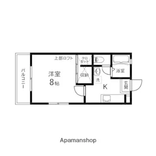 エントピア【101号室】の間取り