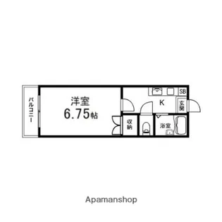 アルス泉ヶ丘Ⅰ【103号室】の間取り