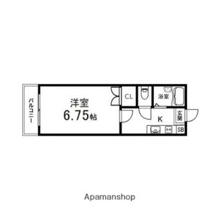アルス泉ヶ丘Ⅰ【202号室】の間取り
