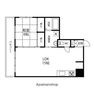 第3TASビル【201号室】の間取り