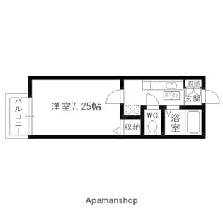 プリマヴェーラ【201号室】の間取り