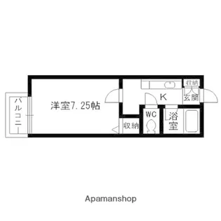 プリマヴェーラ【203号室】の間取り