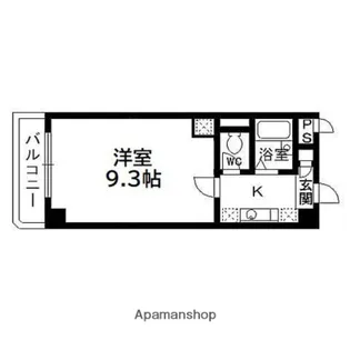 SAKO泉【408号室】の間取り