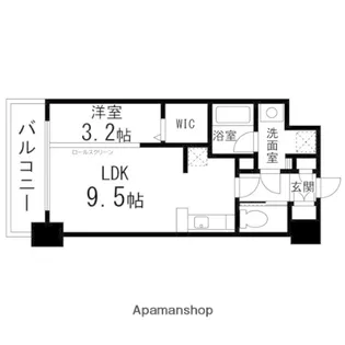 AXIA泉中央【402号室】の間取り