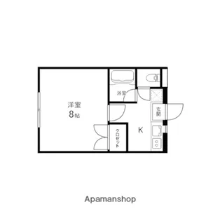 コンフォートアミィーナ【2階】の間取り