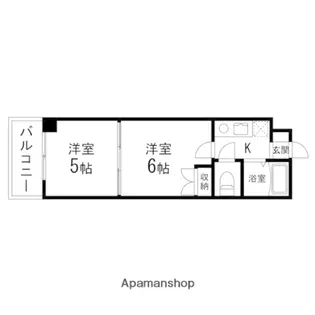 SAKO泉中央【308号室】の間取り