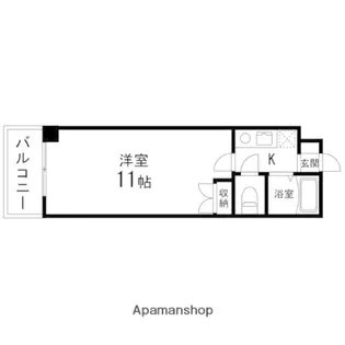 SAKO泉中央【316号室】の間取り