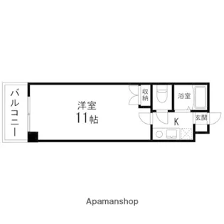 SAKO泉中央【413号室】の間取り
