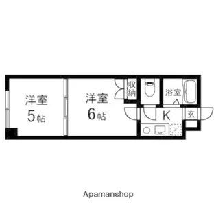 SAKO泉中央【115号室】の間取り