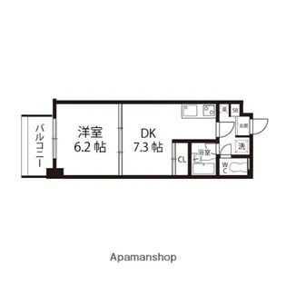 エクセルメトロⅠ【402号室】の間取り