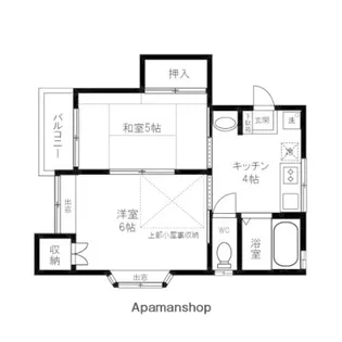 ハピネスひより台【101号室】の間取り