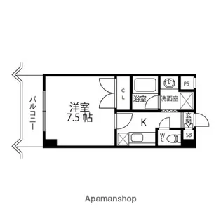 サクセスタウン2【302号室】の間取り