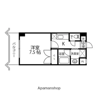 サクセスタウン2【503号室】の間取り