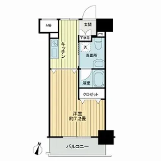 フィットエル仙台一番町【7階】の間取り