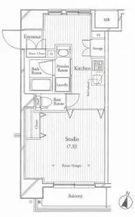 フィットエル仙台一番町【7階】の間取り