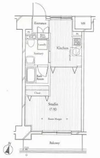フィットエル仙台一番町【3階】の間取り