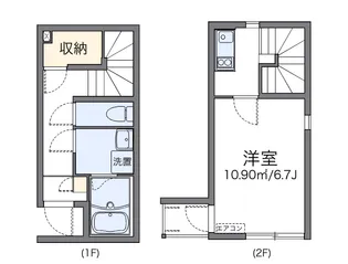 レオネクスト双葉ヶ丘【103号室】の間取り