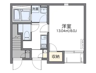 レオネクスト双葉ヶ丘【101号室】の間取り