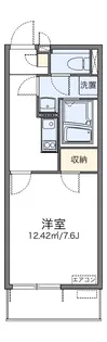 レオネクストシャトレー出花【304号室】の間取り