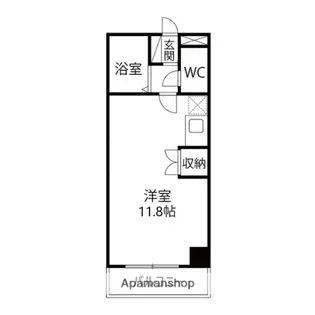 グランテラス柏木【207号室】の間取り