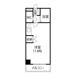 グランテラス柏木【4階】の間取り