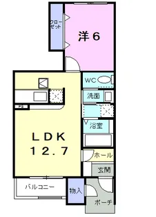 インノバーレⅠ【1階】の間取り