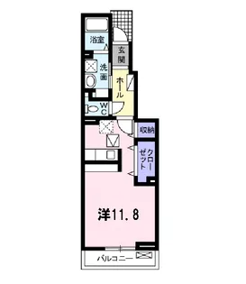 グレイスⅡ【1階】の間取り