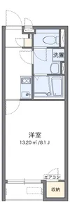 クレイノ忠雅Ⅵ【203号室】の間取り