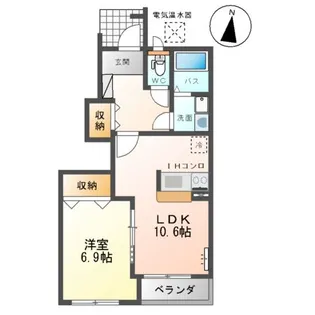 シルフィーナ【1階】の間取り