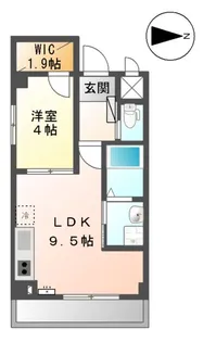 クレオ旭ヶ丘【2階】の間取り