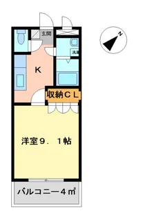 セレッソ【2階】の間取り