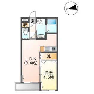 フィーロ宮町(FILO宮町)【2階】の間取り