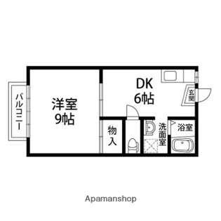 富谷ハイツ【202号室】の間取り